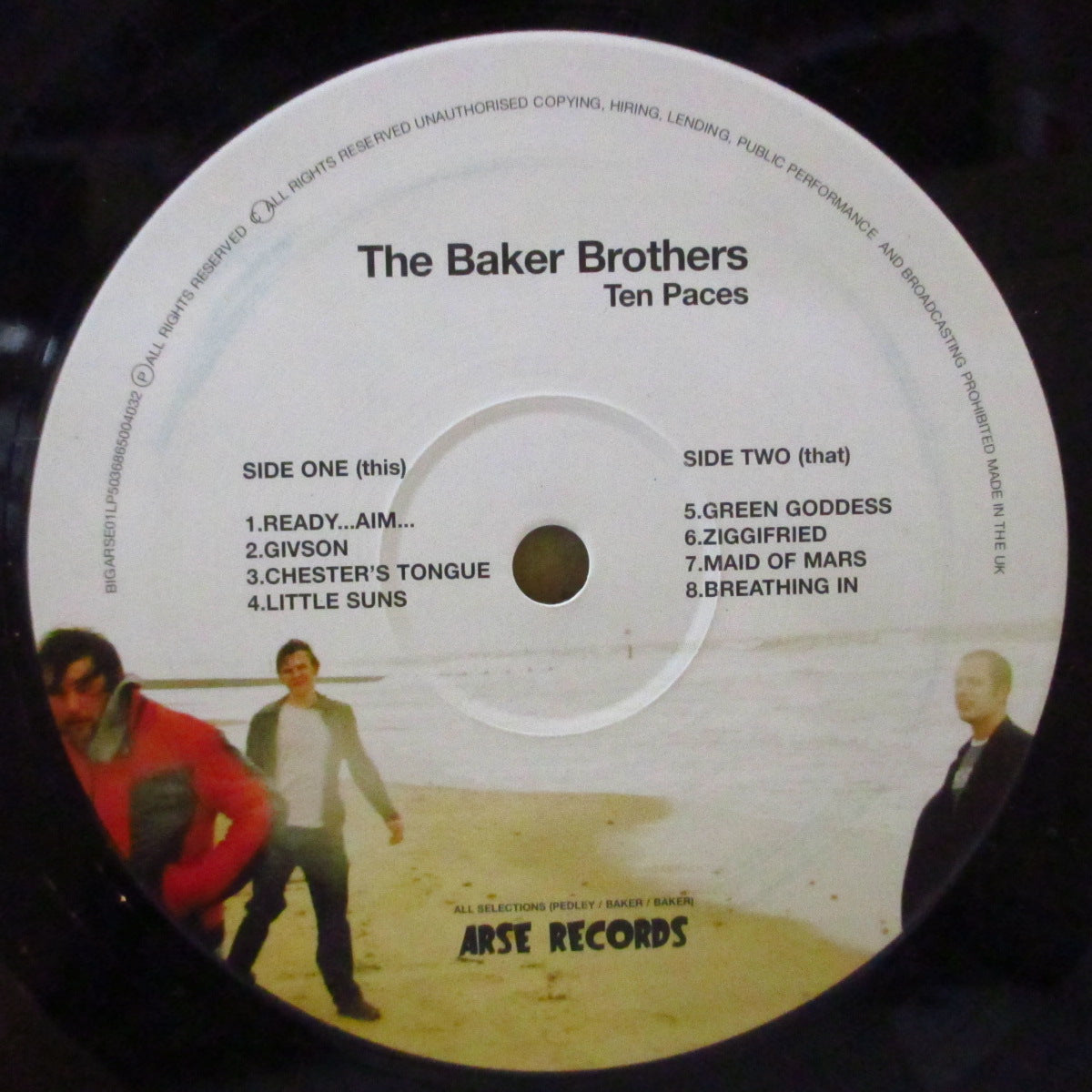 BAKER BROTHERS, THE (ザ・ベイカー・ブラザーズ) - Ten Paces (UK オリジナル LP) '03年1stアルバム