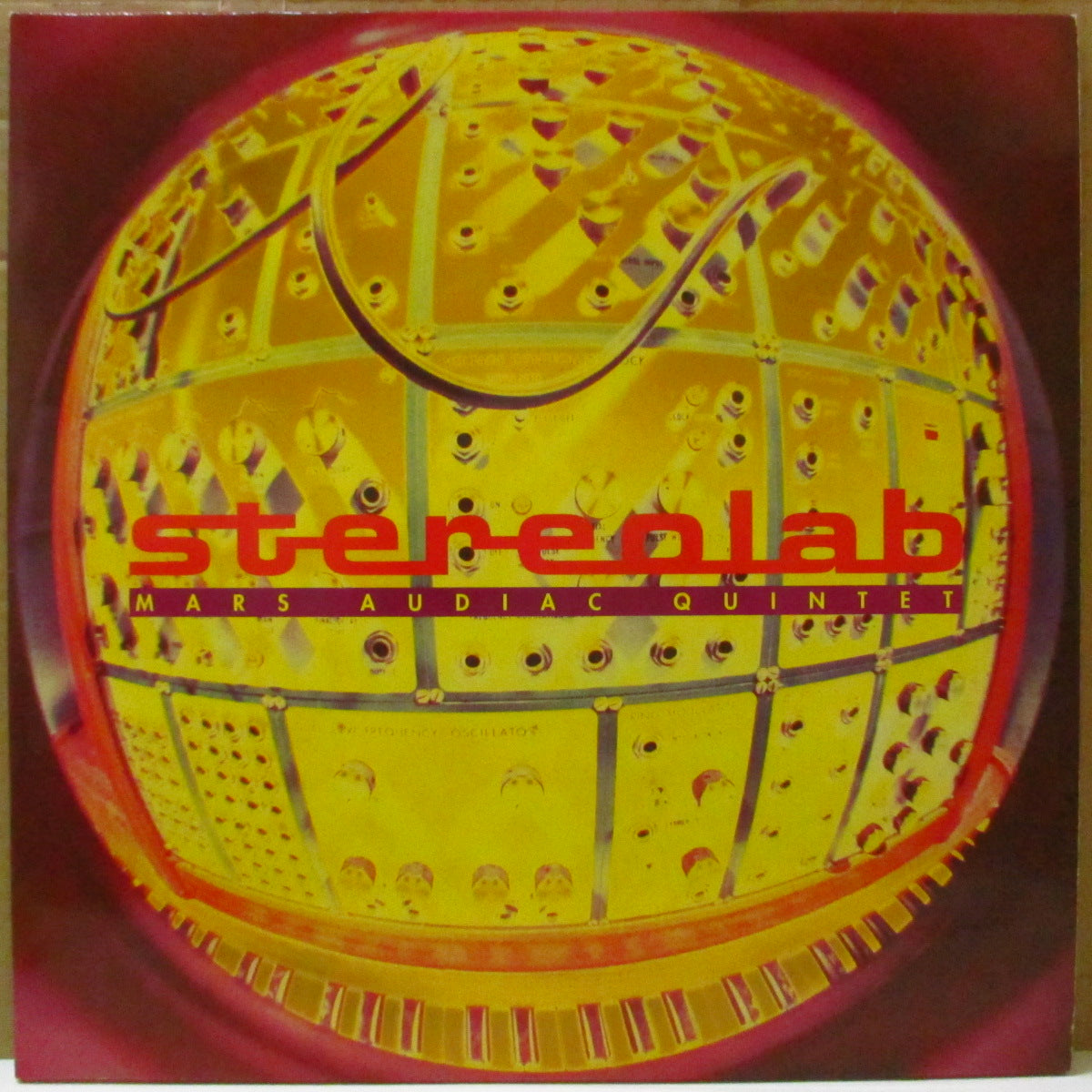 STEREOLAB (ステレオラブ) - Mars Audiac Quintet (UK オリジナル 2xLP/光沢見開きジャケ) '94年3rdアルバム
