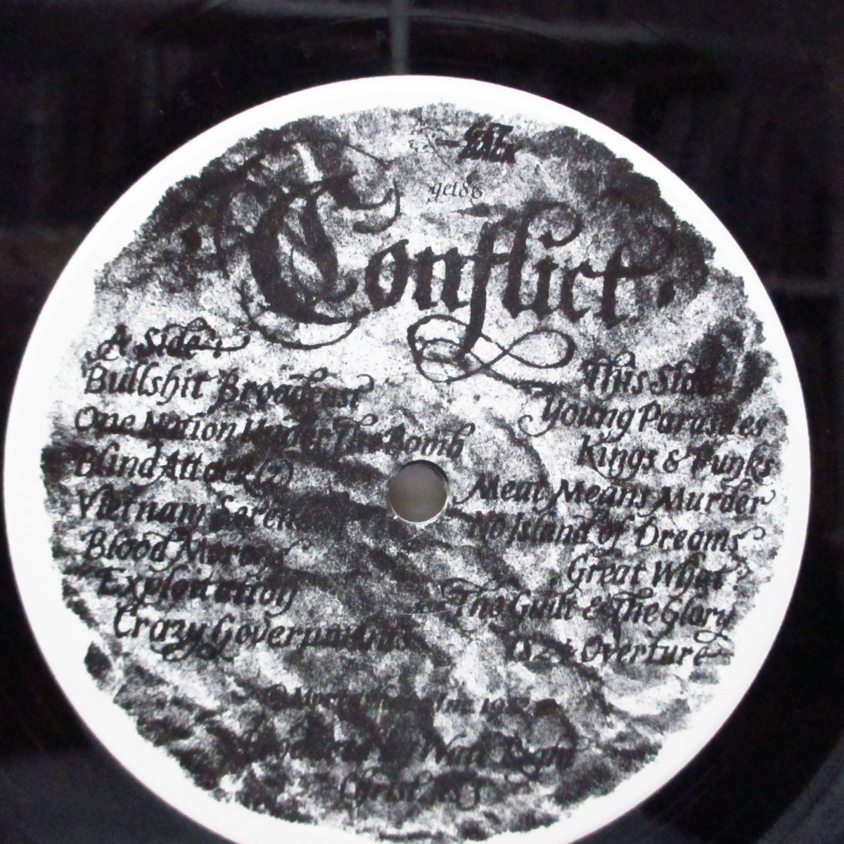 CONFLICT (コンフリクト) - It’s Time To See Who’s Who (Italy '02 再発 LP/ザラ紙見開きジャケ) '83年ファースト!