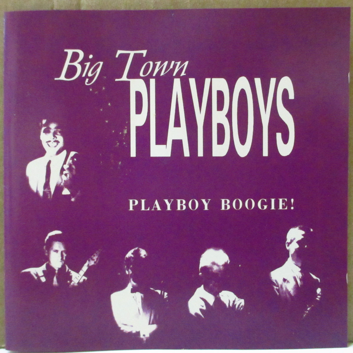 BIG TOWN PLAYBOYS (ビッグ・タウン・プレイボーイズ) - Playboy Boogie! (UK '96 再発 CD) '85年1stアルバム