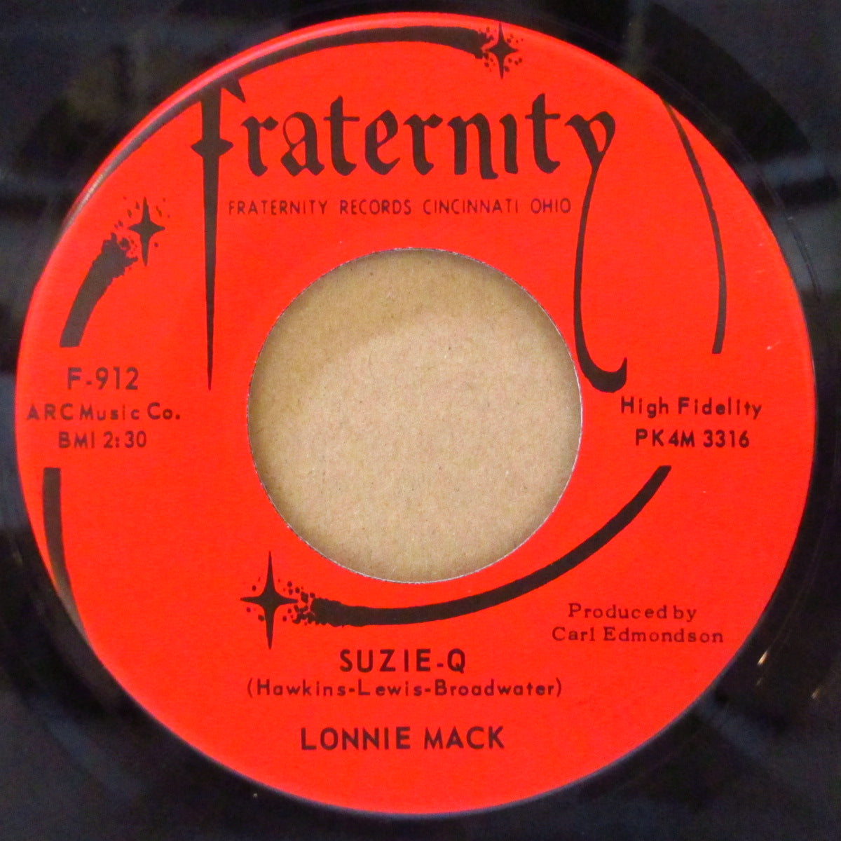 LONNIE MACK (ロニー・マック) - Wham ! / Susie Q (US オリジナル 7インチ) ロッキン・ティティシェイク!