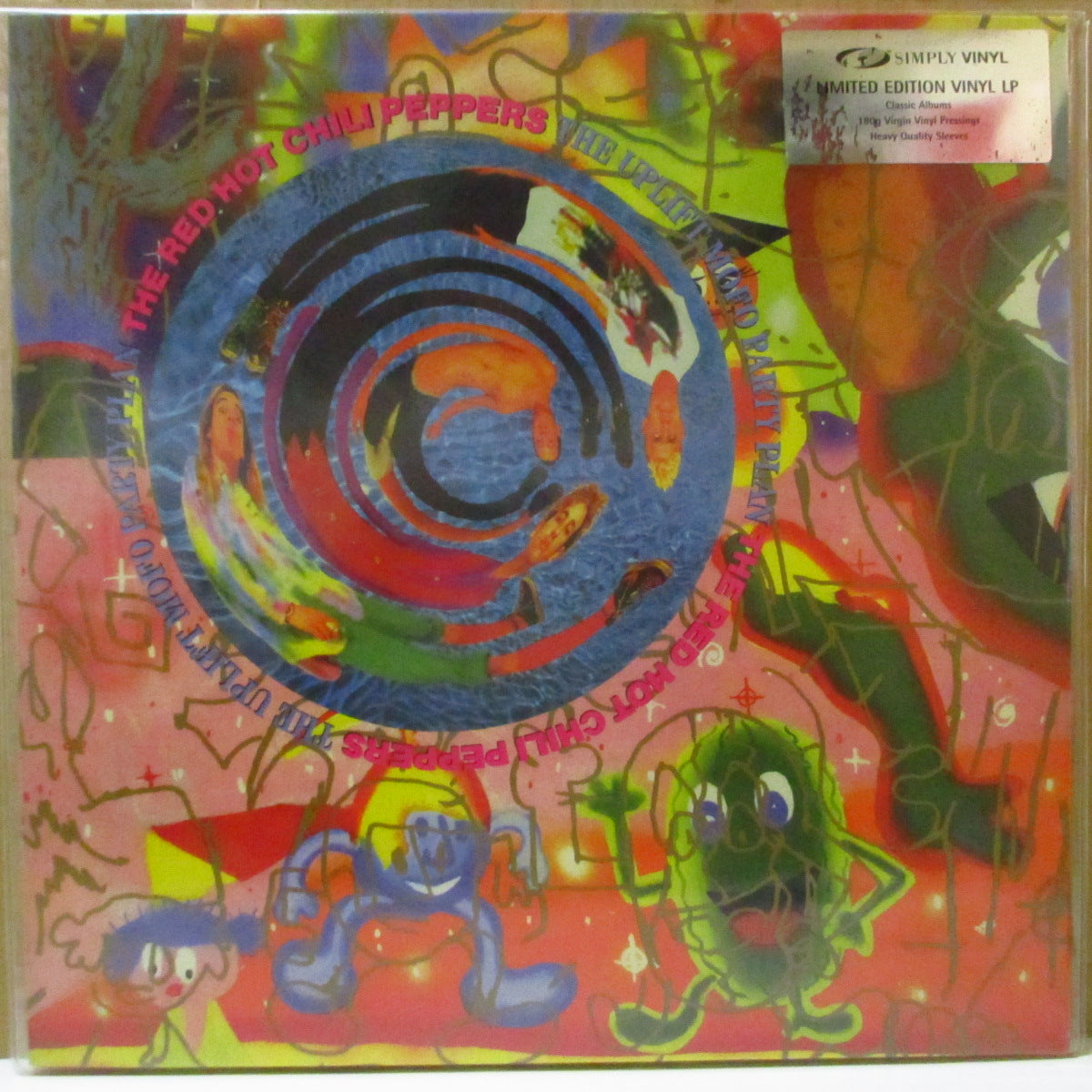 RED HOT CHILI PEPPERS (レッド・ホット・チリ・ペッパーズ) - The Uplift Mofo Party Plan (EU '00 限定再発180グラム重量 LP+レアステッカー付きPVC, インサート) '87年3rdアルバム