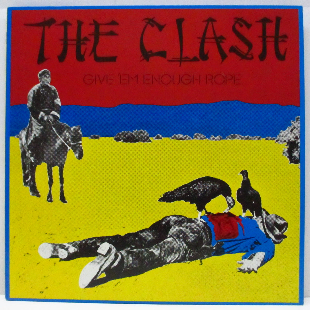 CLASH, THE (クラッシュ) - 動乱 : 獣を野に放て Give'em Enough Rope (Japan オリジナルLP/帯欠)近年稀な美品 !