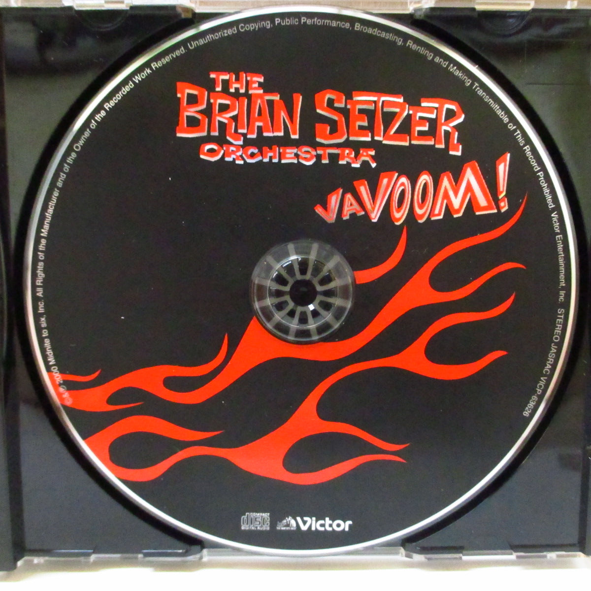 BRIAN SETZER ORCHESTRA (ブライアン・セッツァー・オーケストラ) - Vavoom! (Japan '06 再発 CD+帯, インサート) '00年4thアルバム