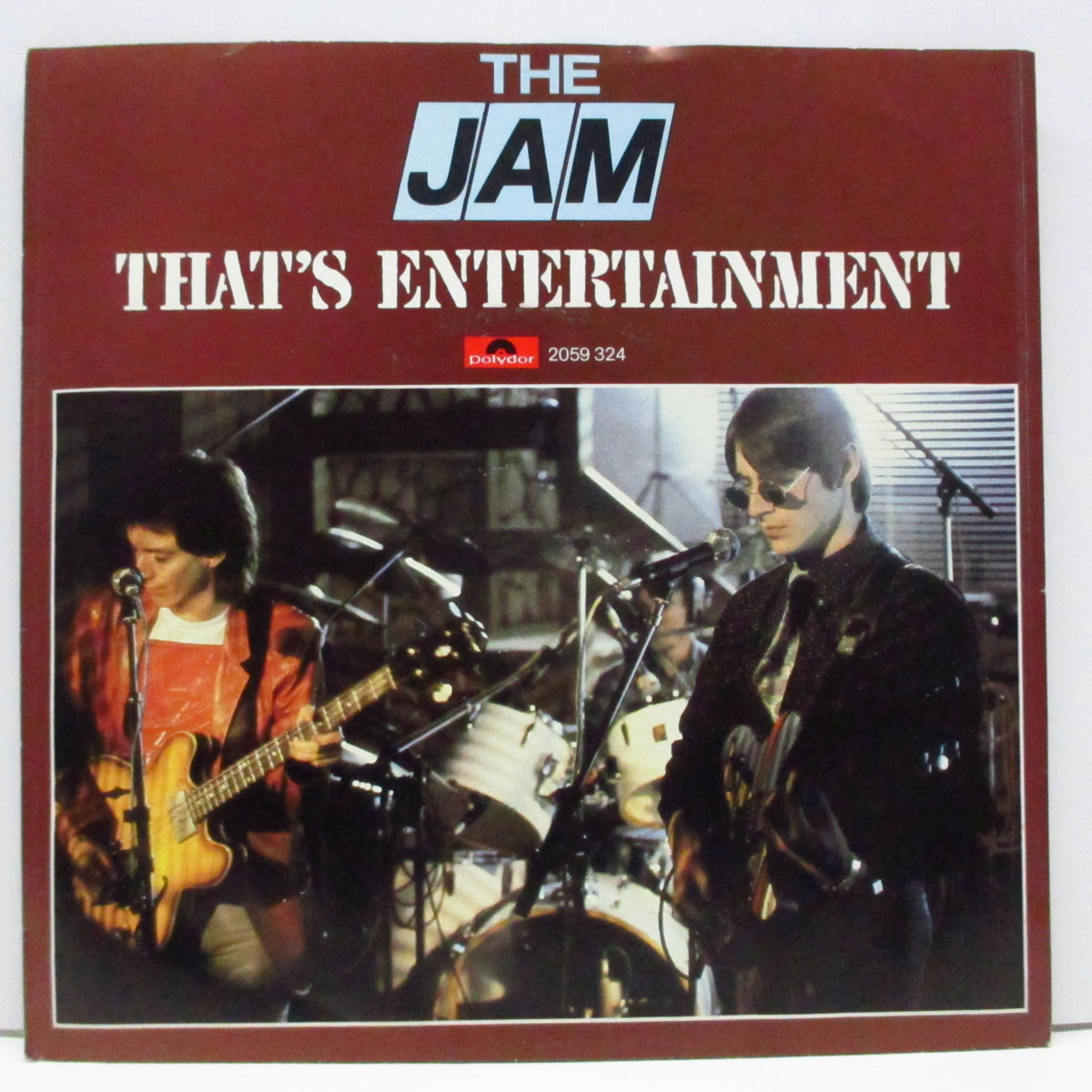 JAM, THE (ザ・ジャム) - That's Entertainment (Dutch オリジナル 7"+光沢ソフト紙ジャケ)
