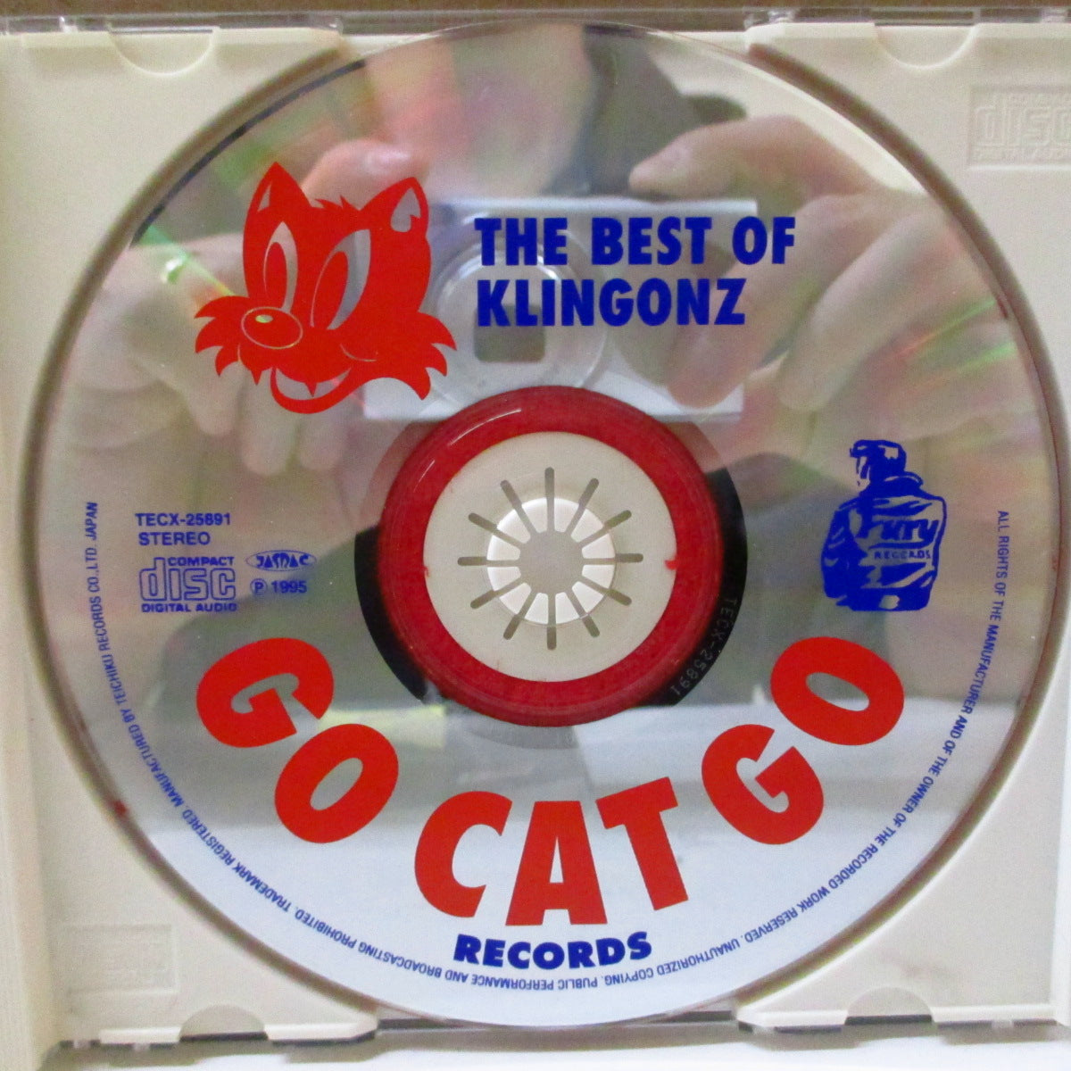 KLINGONZ (クリンゴンズ) - The Best Of Klingonz (Japan オリジナル CD+帯) '95年ベストアルバム