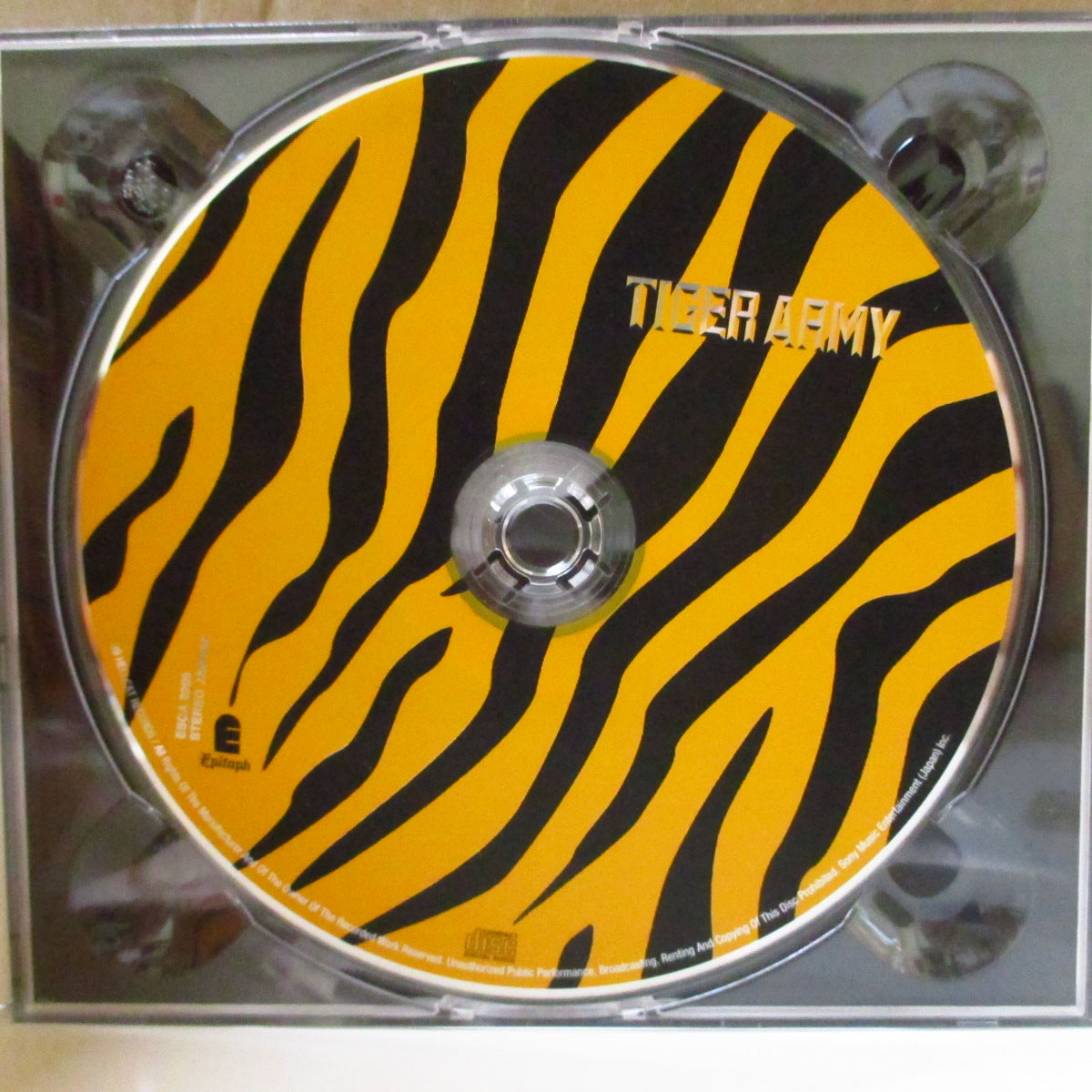 TIGER ARMY (タイガー・アーミー) - S.T. <1st Album> (Japan オリジナル CD+帯, ブックレット/デジパックケース) '00年1stアルバム