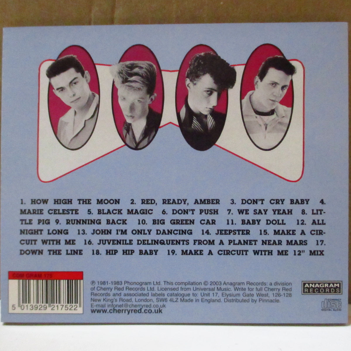 POLECATS (ポールキャッツ) - Are Go! (UK '03 再発 CD) '81年1stアルバム