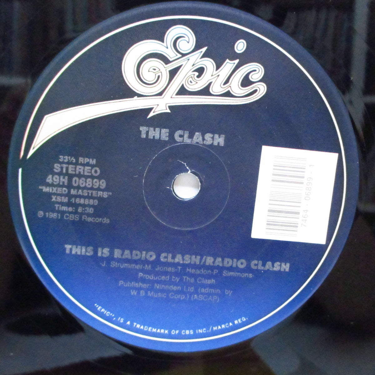 CLASH, THE (クラッシュ) - This Is Radio Clash +2 (US '87 再発 12"/49H 06899)