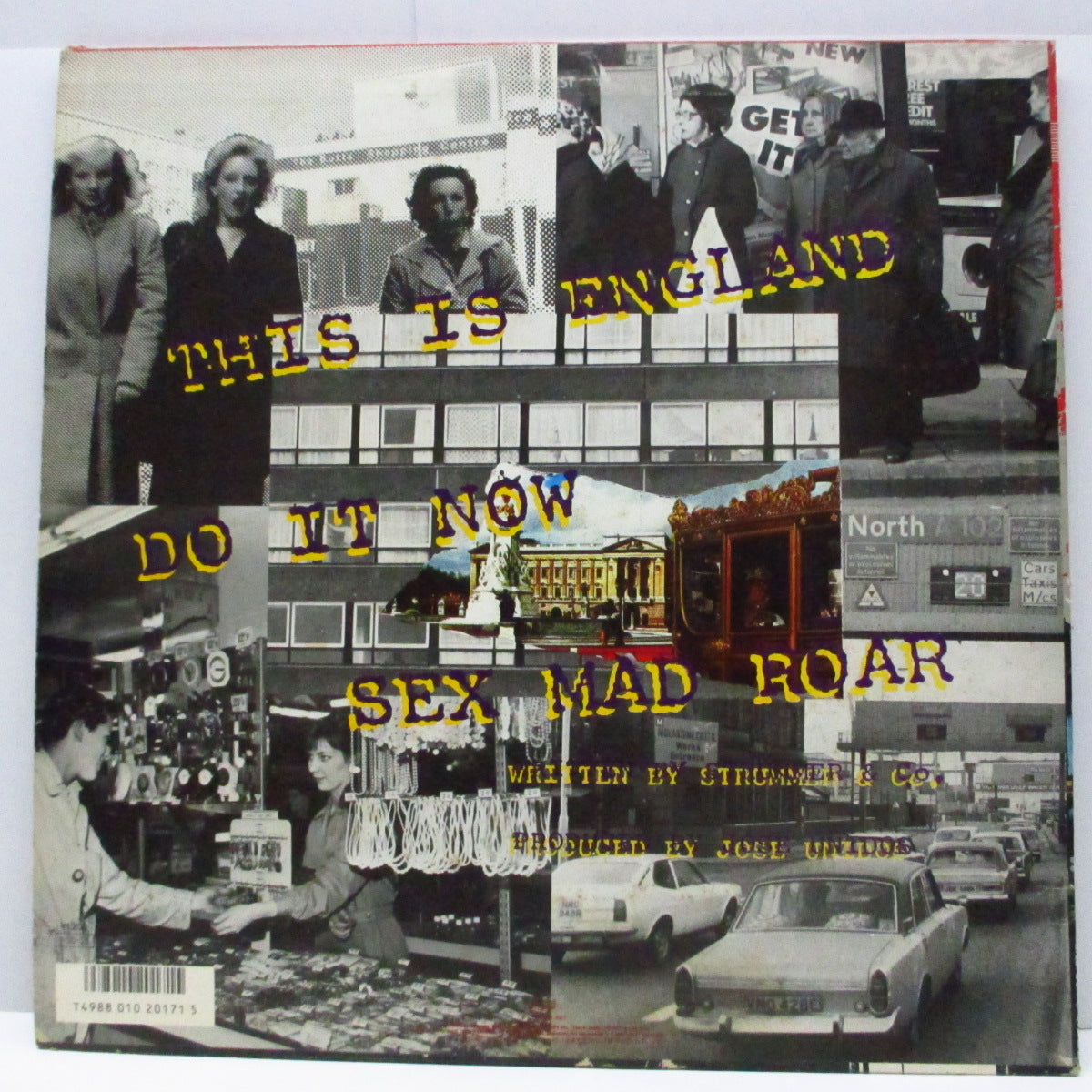 CLASH, THE (クラッシュ) - This Is England + 2 (Japan オリジナル 12"/帯、インサート共に欠)