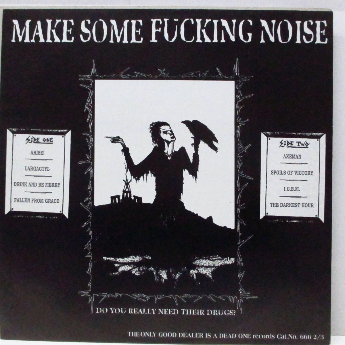 AMEBIX (アメビックス) - Make Some Fucking Noise (UK 00's 限定再発 LP) '86年、ノヴィ・ロック・フェス(ユーゴスラビア)!
