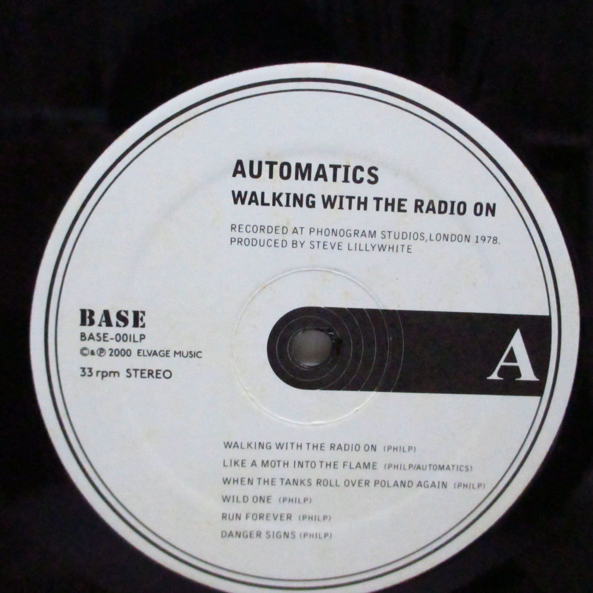 AUTOMATICS (オートマティックス) - Walking With The Radio On (Japan オリジナル LP) ロストアルバム !