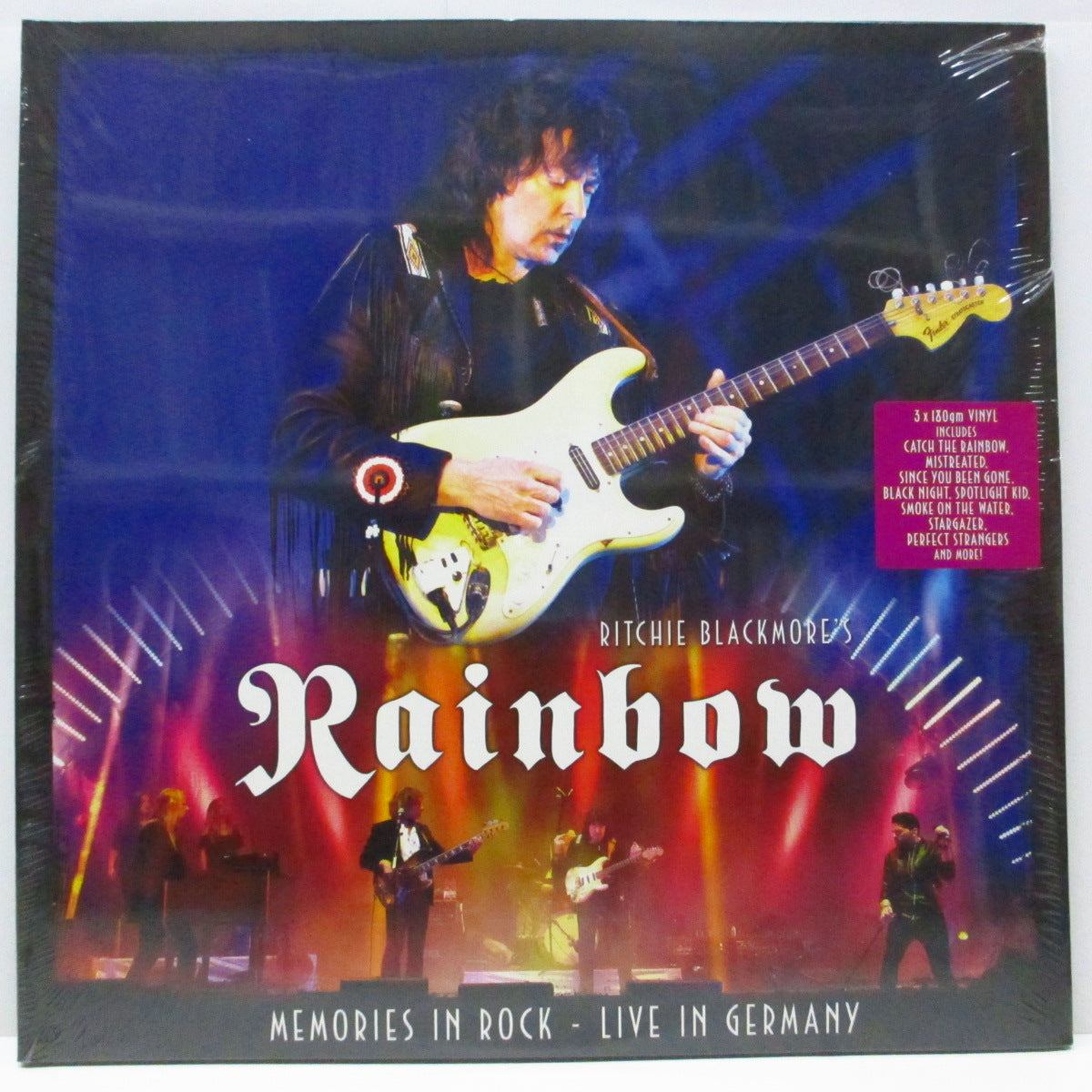 RAINBOW (レインボウ) - Memories In Rock - Live In Germany (German オリジナル「180g」3xLP+ステッカー付き見開ジャケ 「廃盤 New」 ) 2016年ライブ!