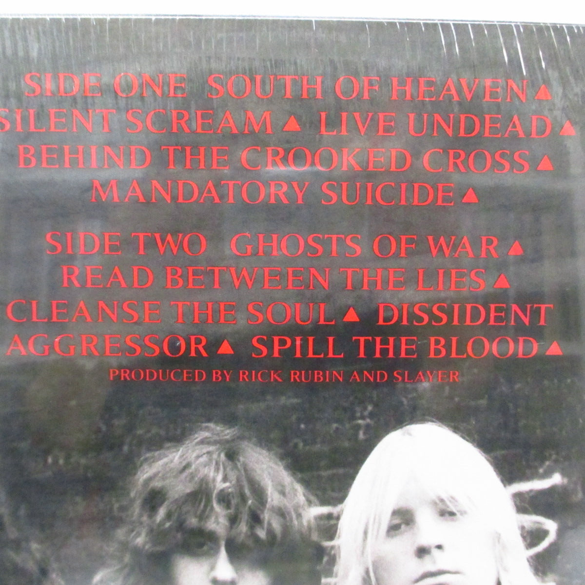 SLAYER (スレイヤー) - South Of Heaven (US '13 正規限定リマスター再発「180g」LP「廃盤 New」 ) '88年4thアルバム!