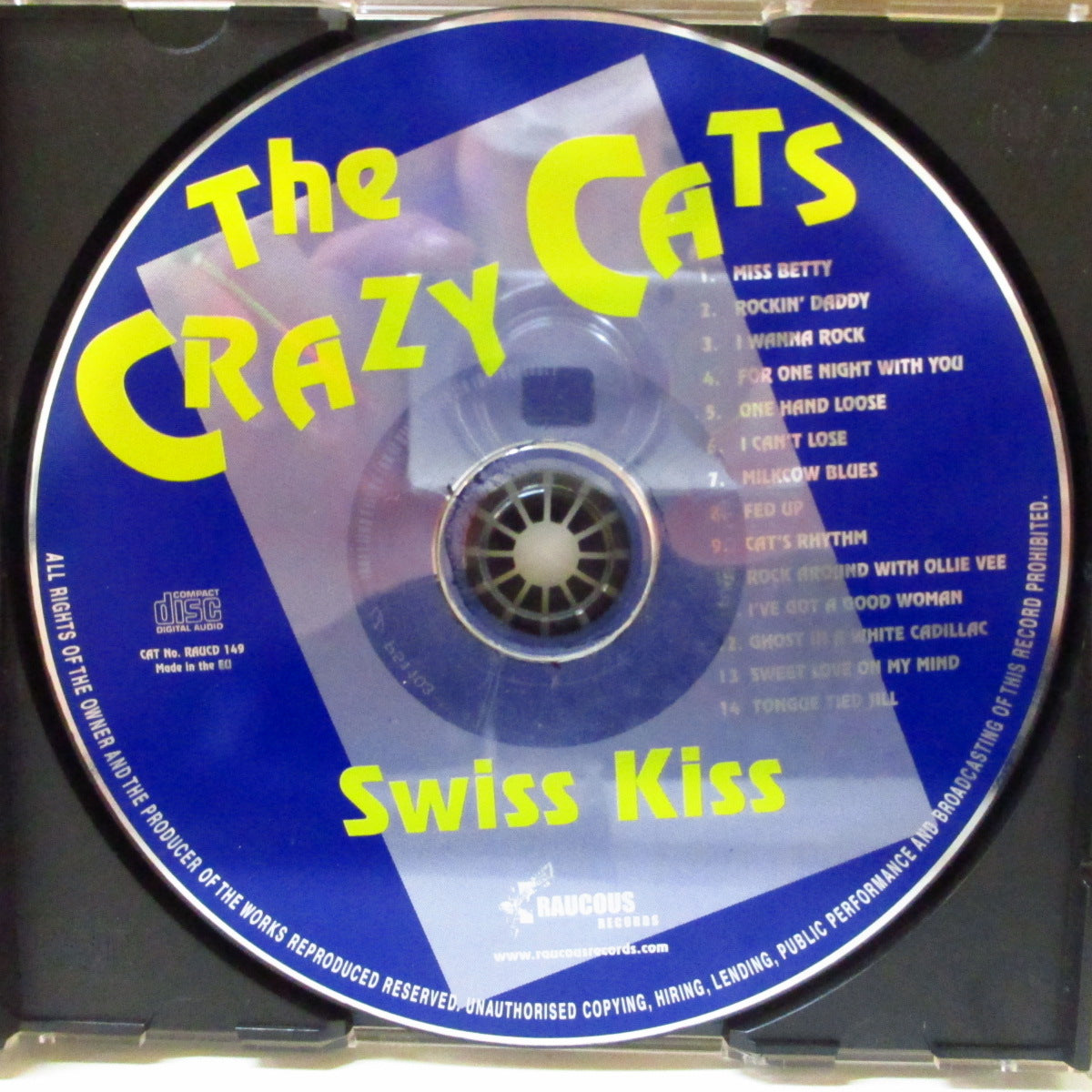 CRAZY CATS (Switzerland) (クレイジー・キャッツ) - Swiss Kiss (UK '04 再発 CD) '82年唯一アルバム