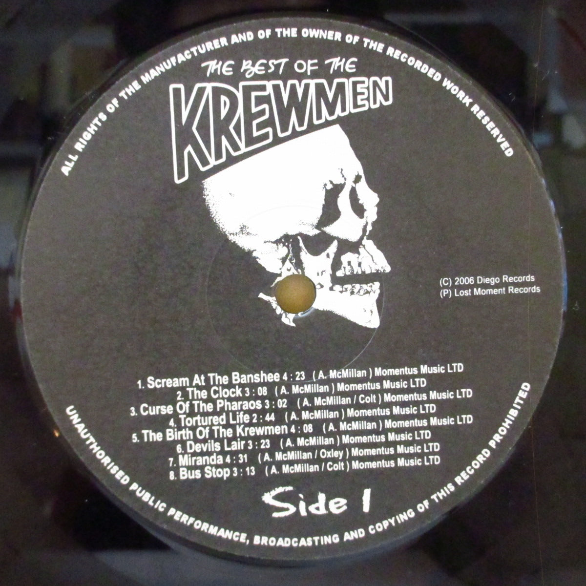 KREWMEN (クリューメン) - The Best Of The Krewmen (Japan 500枚限定 LP/ナンバリング入り光沢ジャケ)