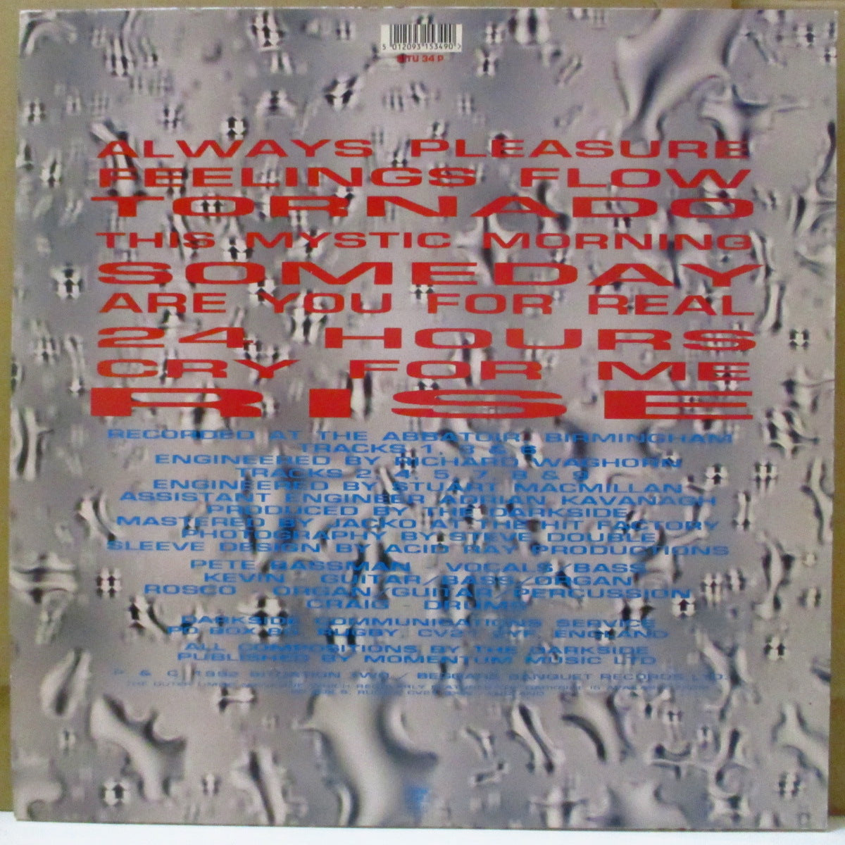 DARKSIDE, THE (ザ・ダークサイド) - Melomania (UK 限定ピクチャー LP/光沢片面ダイカット・ジャケ)