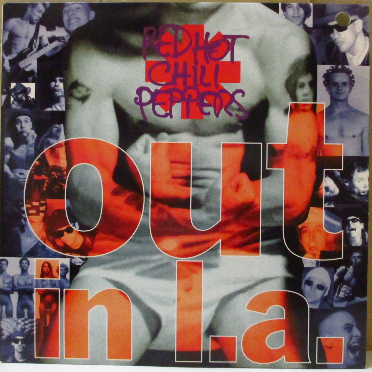 RED HOT CHILI PEPPERS (レッド・ホット・チリ・ペッパーズ) - Out In L.A. (US オリジナル LP+インナー) '94年コンピレーション