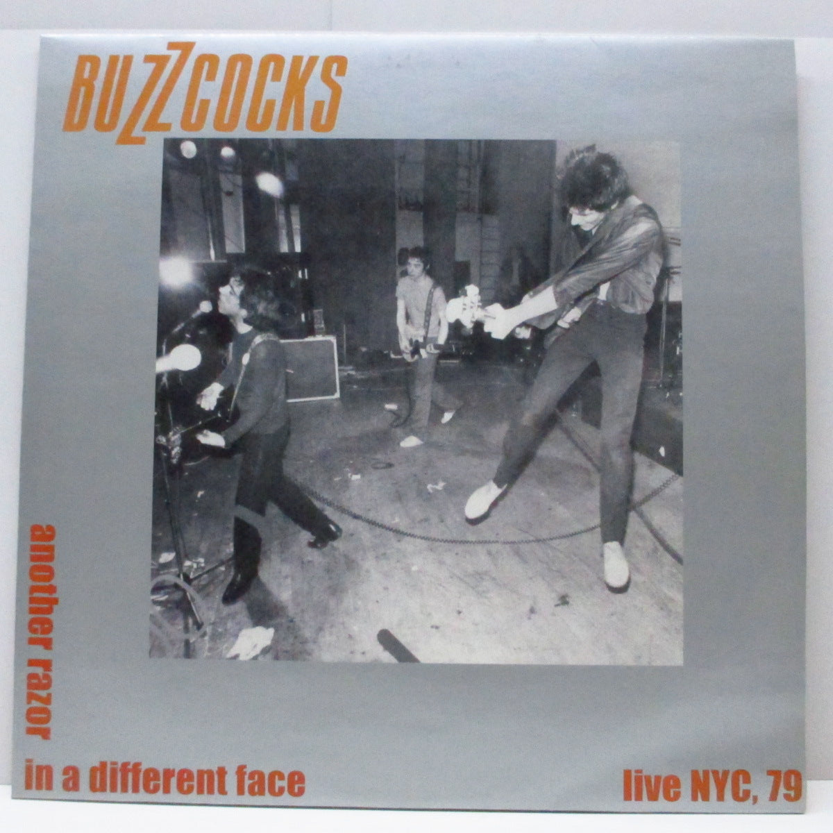 BUZZCOCKS (バズコックス) - Another Razor In A Different Face : Live NYC, 79 (Italy '00 限定再発「180g」LP)「クラブ57」音質良好ライブ !
