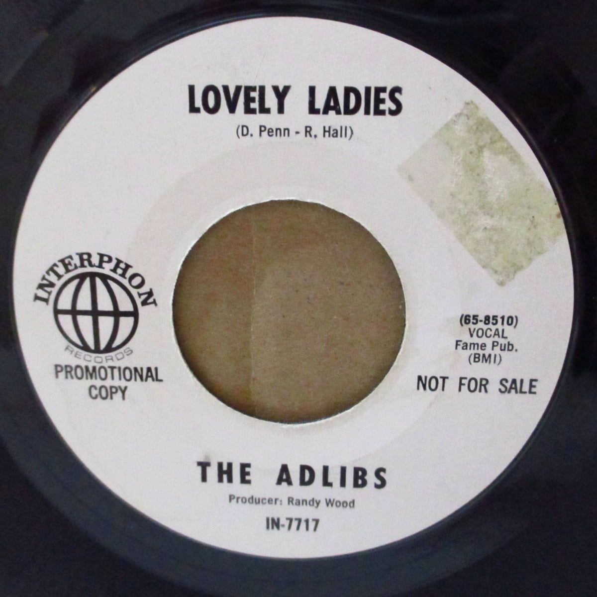ADLIBS (ジ・アドリブス) - Neighbour Neighbour (US '65 プロモ 7インチ)英ブルーアイドMODビート・バンド、ポップコーン名曲のMODノーザンカバー2サイダー!