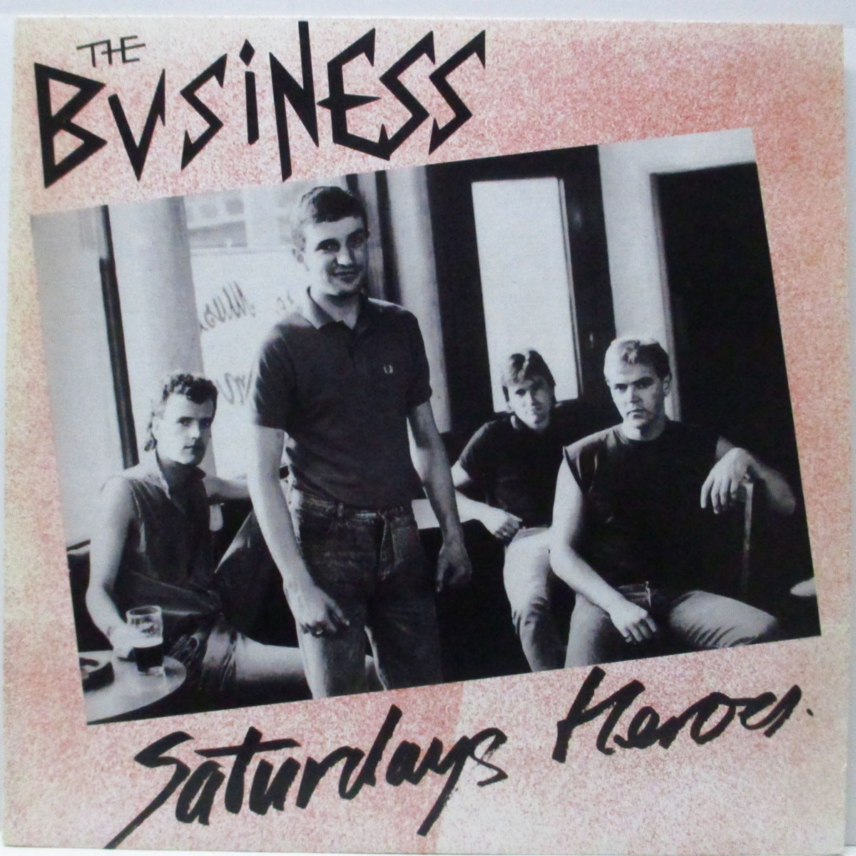 BUSINESS, THE (ザ・ビジネス) - Saturdays Heroes (US '96 再発「ブラックヴァイナル」LP/Taang! 122) '85年セカンド!