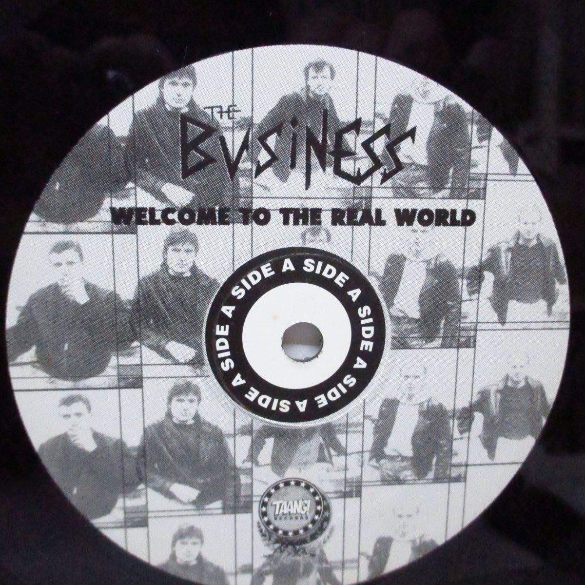 BUSINESS, THE (ザ・ビジネス) - Welcome To The Real World (US '96 再発「ブラックヴァイナル」LP/ Taang! 123) '88年サード!
