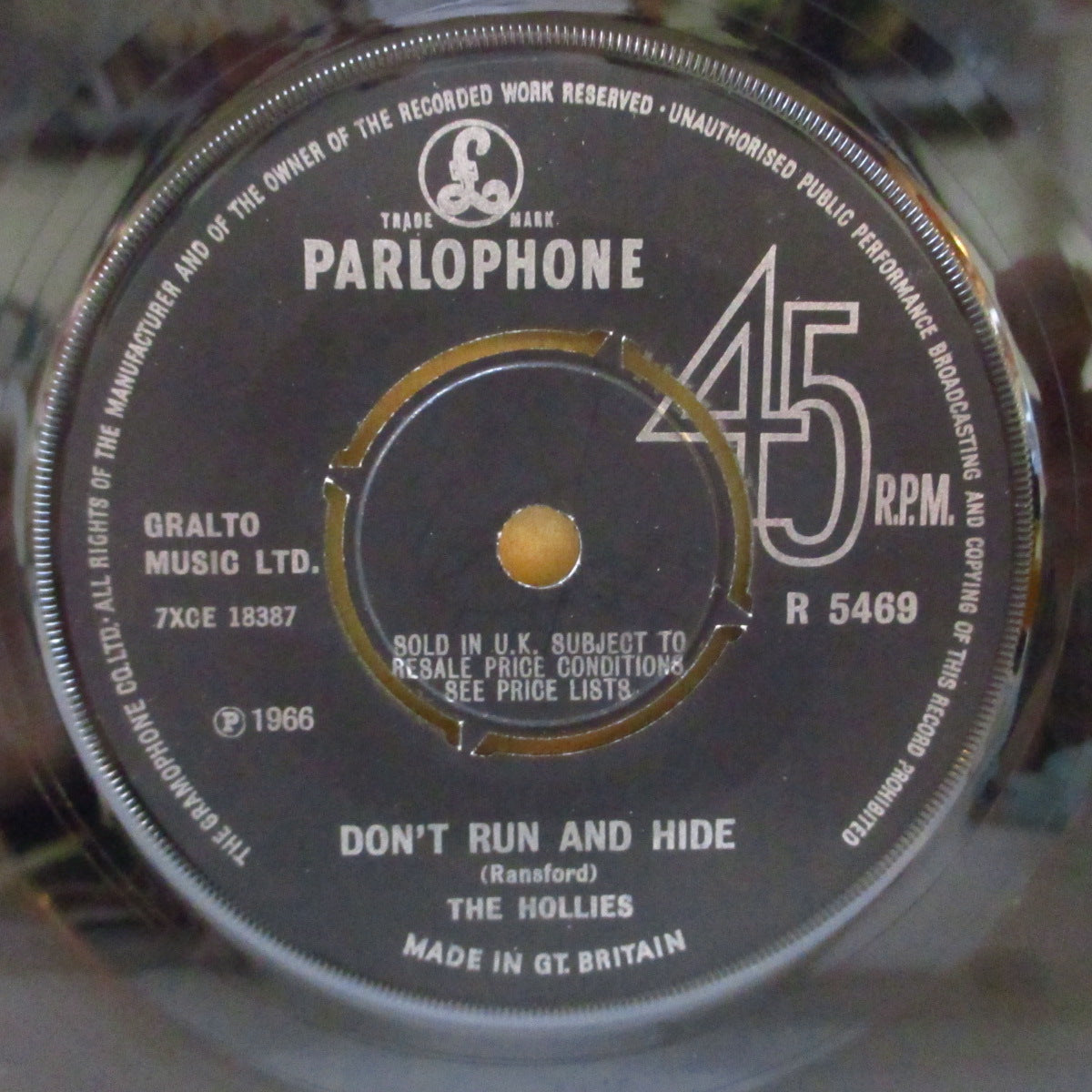 HOLLIES (ホリーズ) - Bus Stop (UK '66 オリジナル 7インチ+カンパニースリーブ)