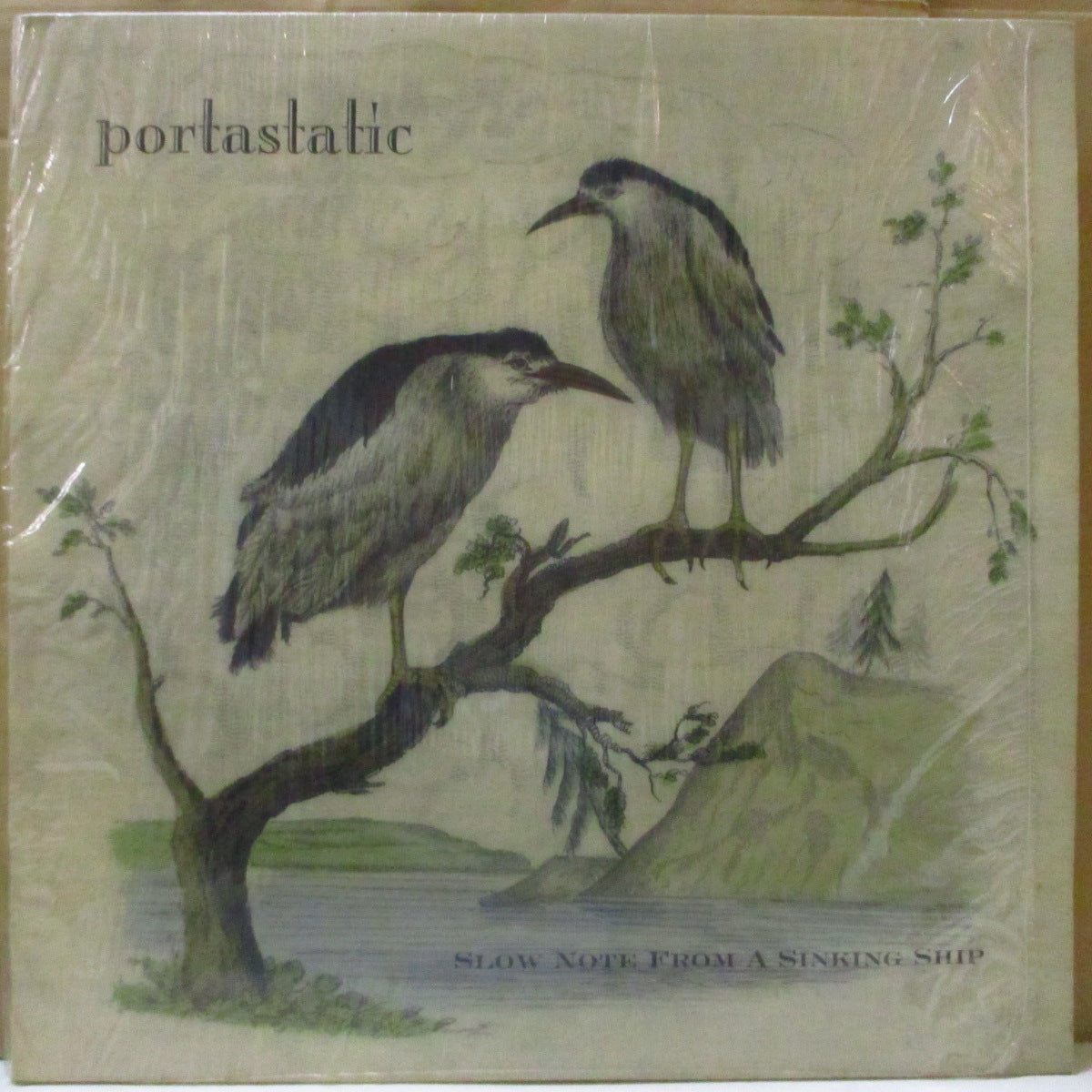PORTASTIC (ポータスティック = Superchunk マック・マッコーハンのサイドプロジェクト) - Slow Note From A Sinking Ship (US オリジナル LP+インナー/ざら紙ジャケ) '95年2ndアルバム