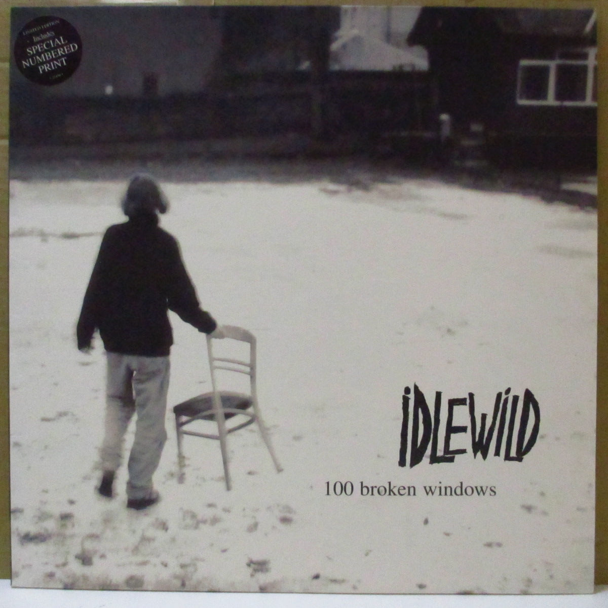 IDLEWILD (アイドルワイルド) - 100 Broken Windows (UK 限定 LP+インナー, ナンバリング入りインサート/レアステッカー付き光沢ジャケ) '00年2ndアルバム
