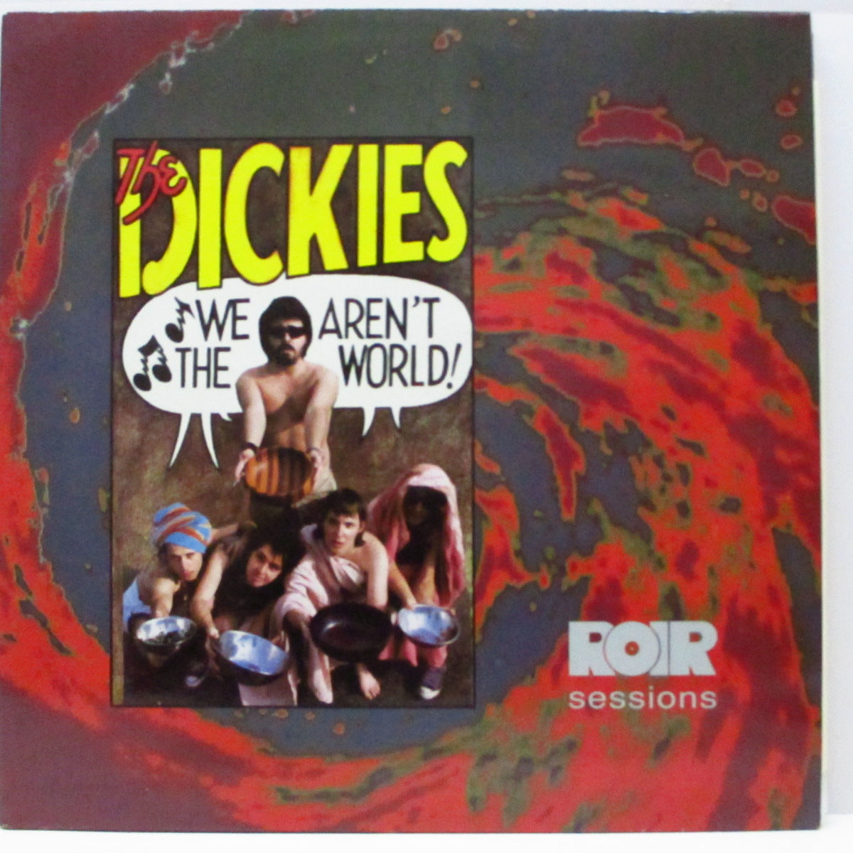 DICKIES, THE (ディッキーズ) - We Aren't The World! (France '91 再発 2xLP/見開ジャケ)未発表テイク集 !