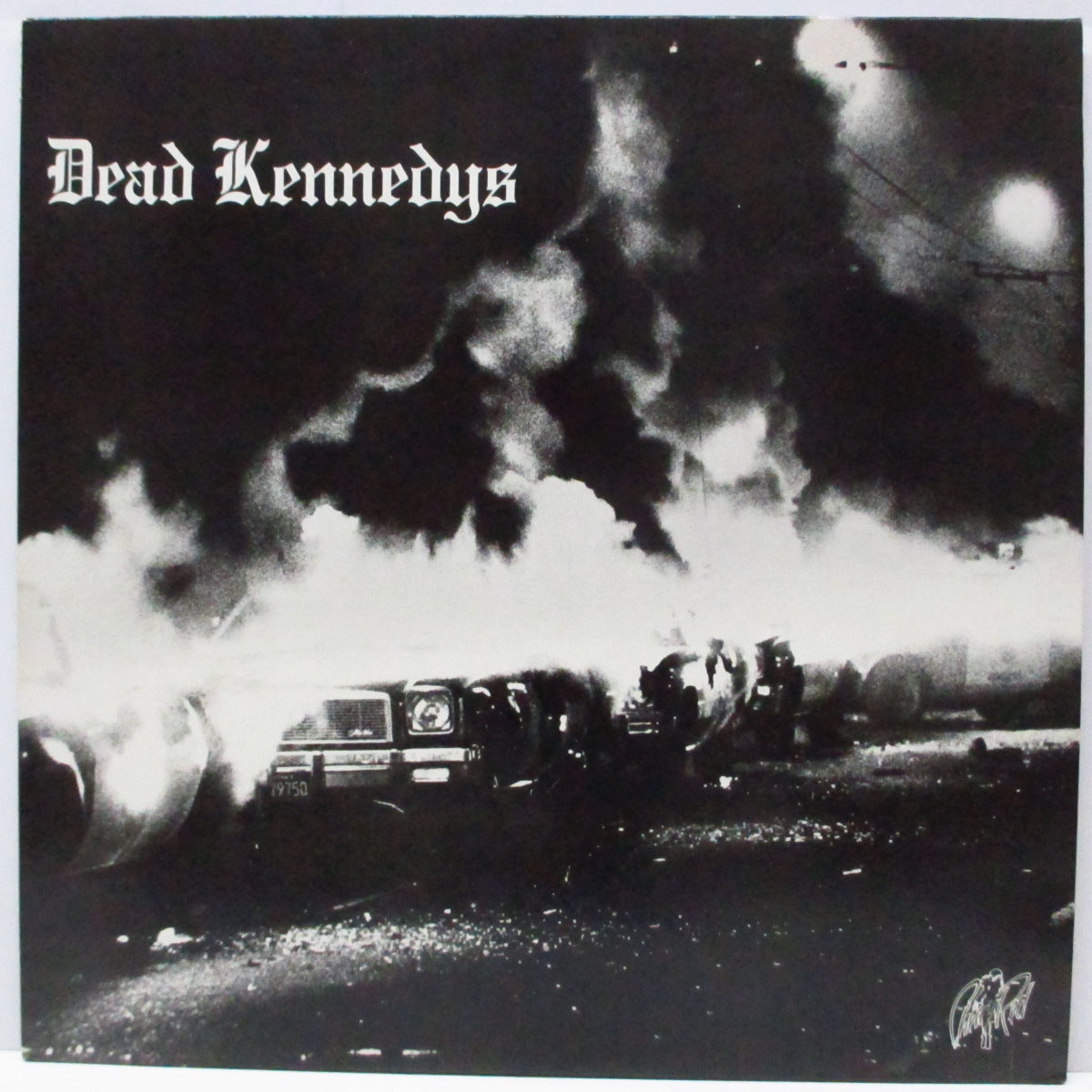 DEAD KENNEDYS (デッド・ケネディーズ) - Fresh Fruit For Rotting Vegetables (UK '88 再発「黒盤」LP/「緑のドット柄」&「顔無」裏ジャケ)ポスター欠 !