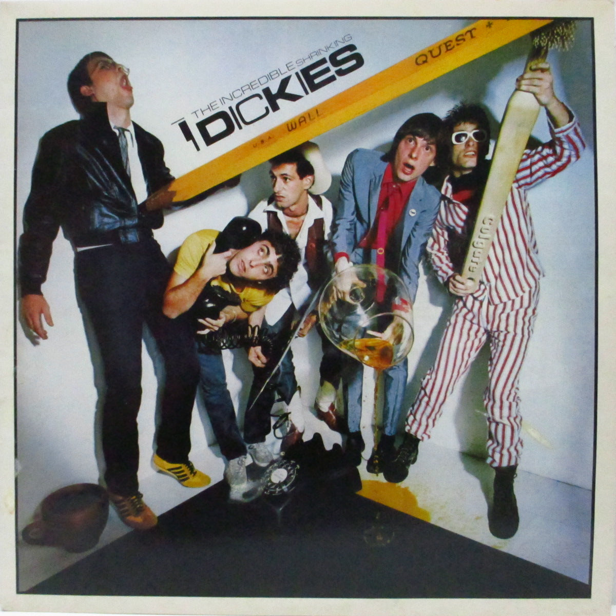 DICKIES, THE (ディッキーズ) - The Incredible Shrinking (UK 初回限定「イエローヴァイナル」LP) '79年ファースト!