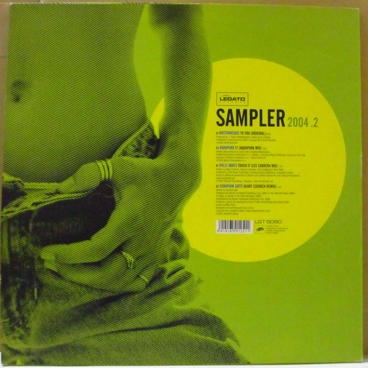 V.A. ('00s EU・エレクトロ/ハウス・コンピ) - Sampler 2004.2 (Belgium '04 オリジナル4曲入り33回転 12インチ)