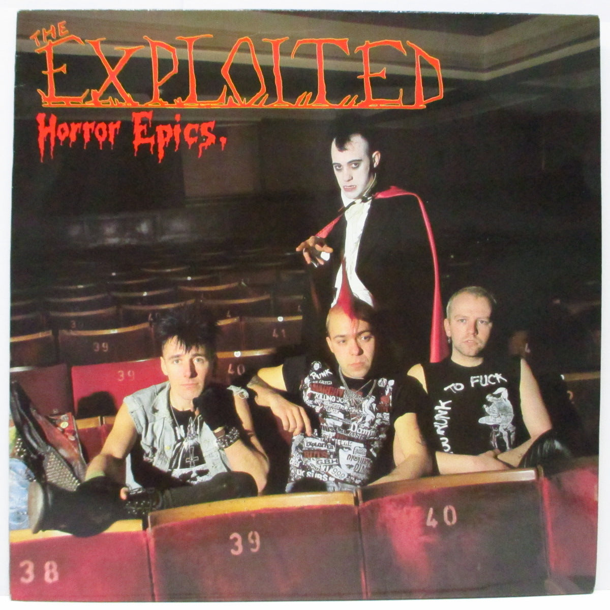 EXPLOITED, THE (ジ・エクスプロイテッド) - Horror Epics (Belgium '85「セカンドプレス」LP) '85年4枚目!