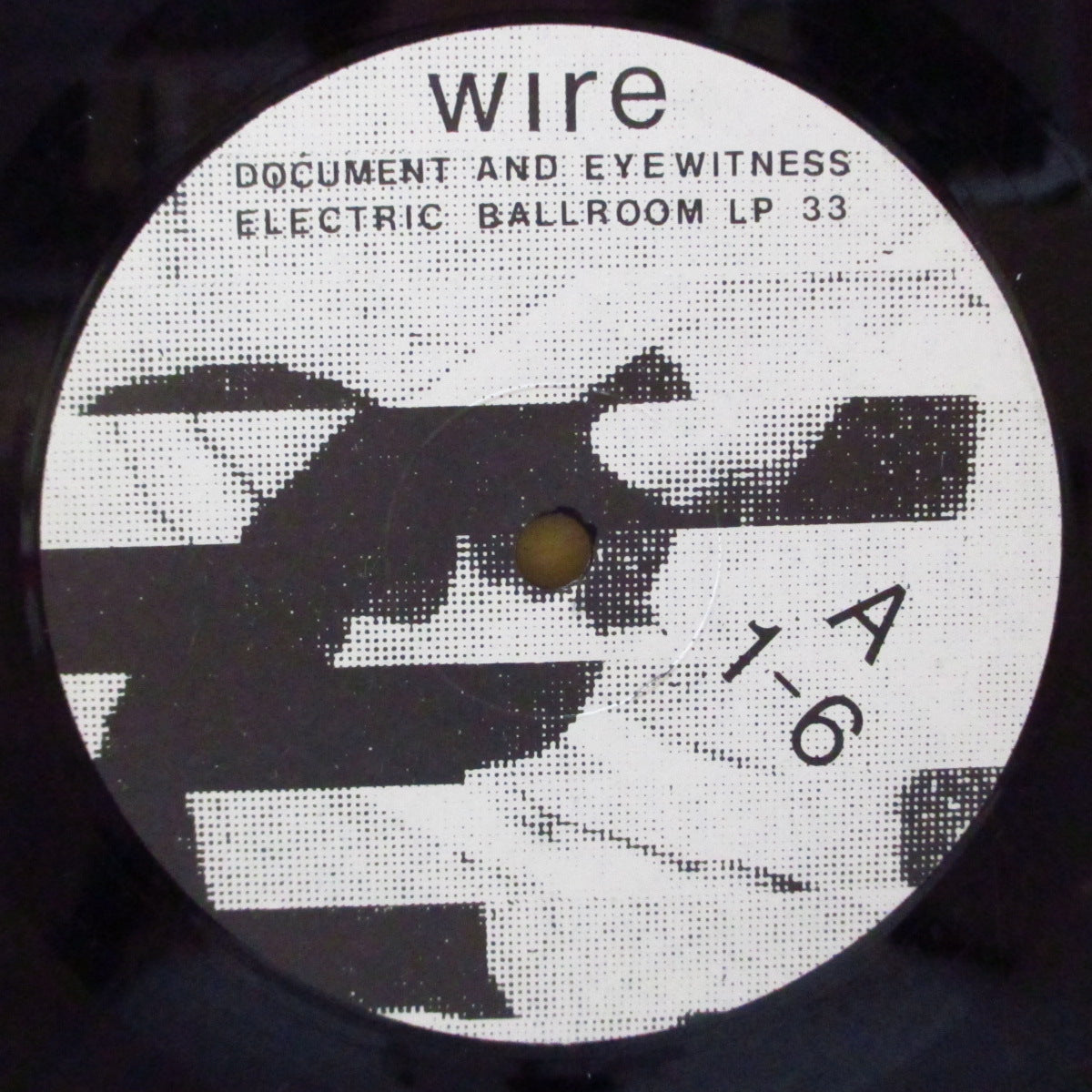 WIRE (ワイヤー) - Document And Eyewitness (UK オリジナル 2xLP)