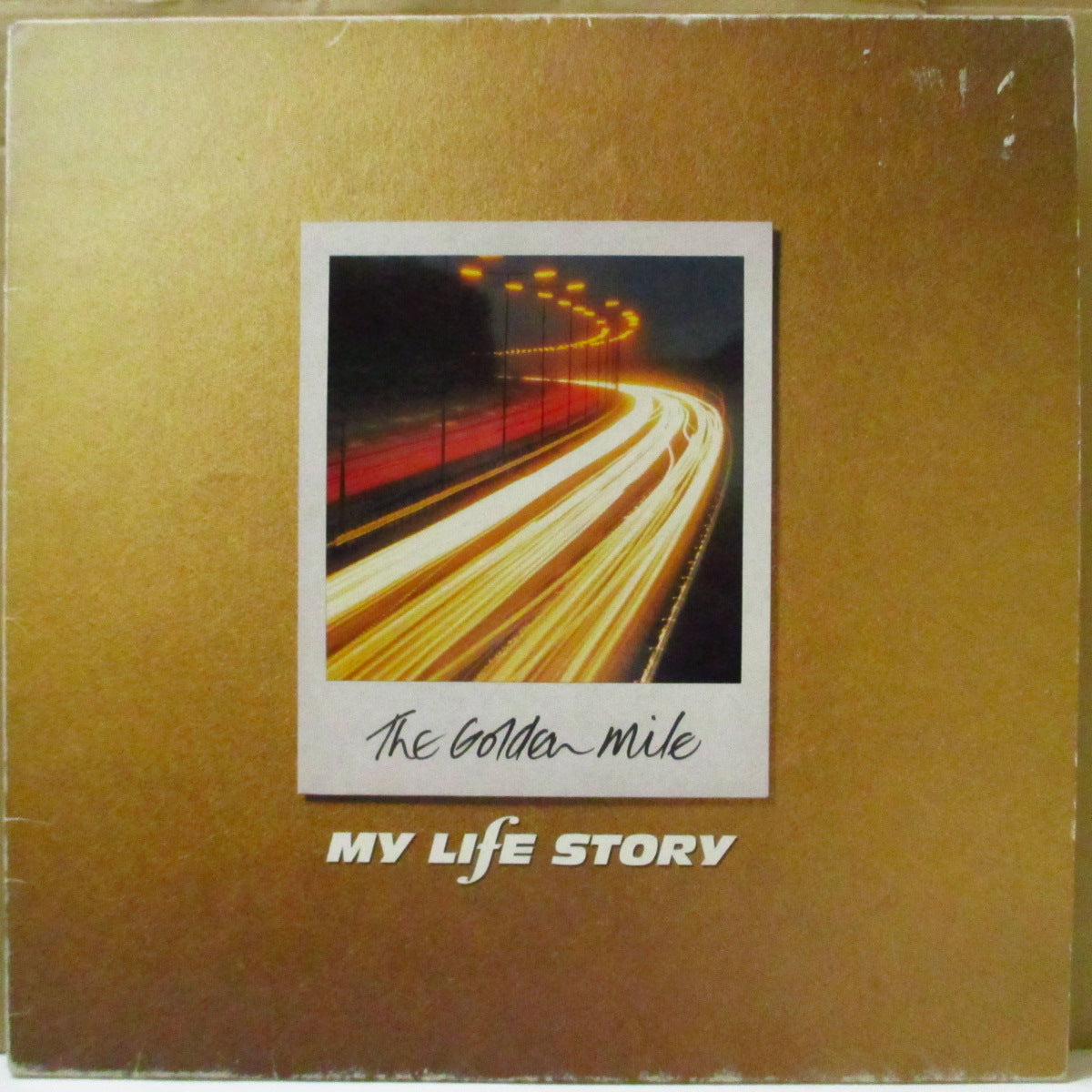 MY LIFE STORY (マイ・ライフ・ストーリー) - The Golden Mile (UK オリジナル LP+インナー/プロモステッカー付きジャケ) '97年2ndアルバム