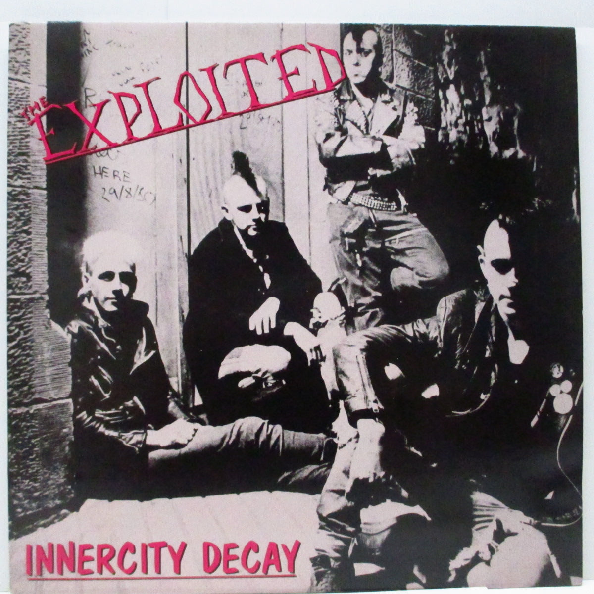 EXPLOITED, THE (ジ・エクスプロイテッド) - Innercity Decay (Beigium オリジナル LP ) スタジオ+ライブ!