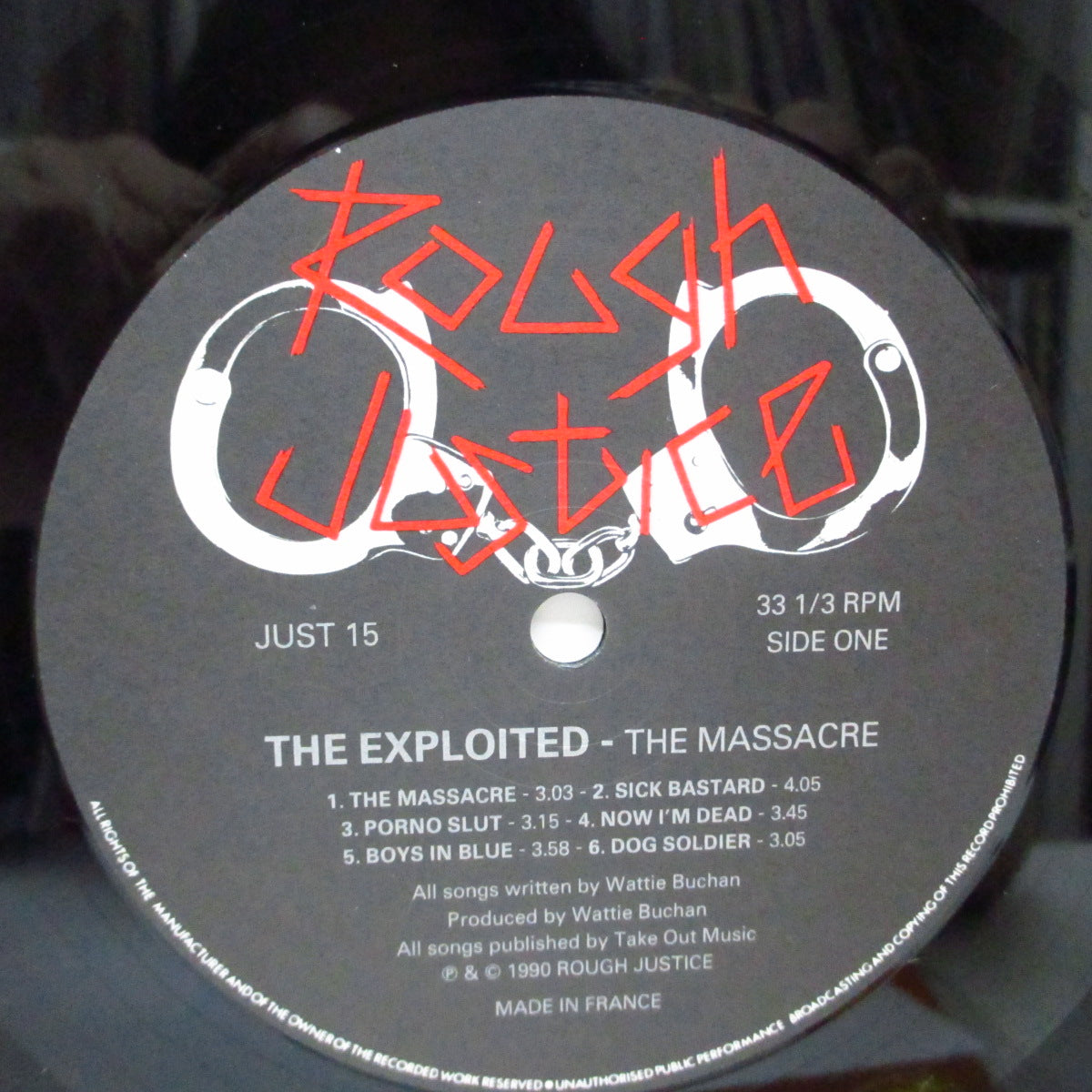 EXPLOITED, THE (ジ・エクスプロイテッド) - The Massacre (UK オリジナル LP+インナー)'90年6th アルバム!
