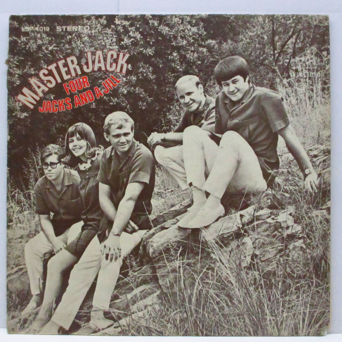 FOUR JACKS AND A JILL (フォー・ジャックス&ア・ジル) - Master Jack (US オリジナル「ステレオ」LP) 南アフリカ、フォークロック!