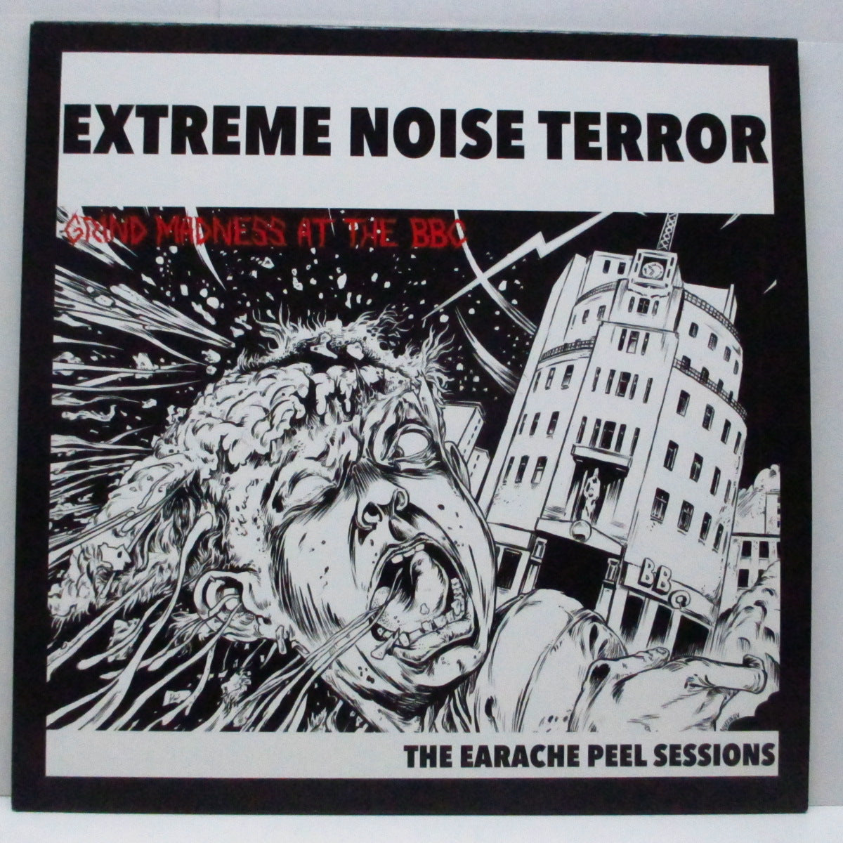 EXTREME NOISE TERROR (エクストリーム・ノイズ・テラー) - Grind Madness At The BBC - The Earache Peel Sessions (UK '15 再発「黒盤」LP+インナー)