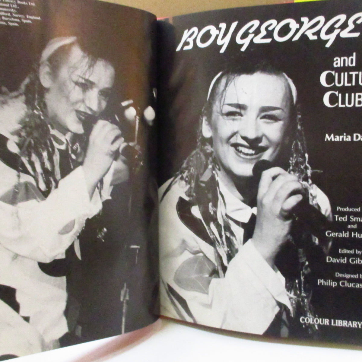 BOY GEORGE (Maria David 著) (ボーイ・ジョージ) - Boy George And The Culture Club (UK オリジナル Book)