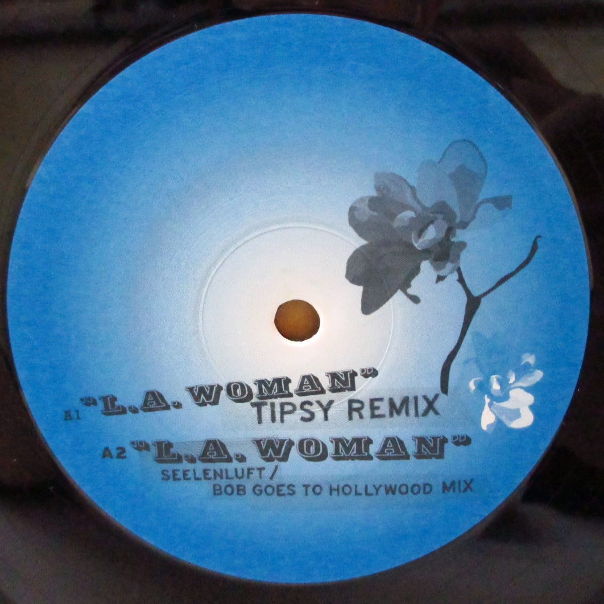 SEELENLUFT AND THE SILVERCITY-BOB ORCHESTRA (シーレンラフト・アンド・ザ・シルバーシティ・ボブ・オーケストラ) - L.A. Woman / Manila - Remixes (Austria '03 オリジナル4曲入り33回転 12インチ)