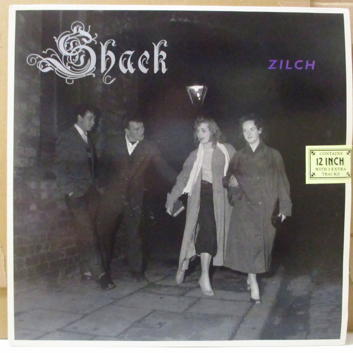 SHACK (シャック) - Zilch (UK 限定 LP+片面12インチ+光沢インサート/レアステッカー付きジャケ)