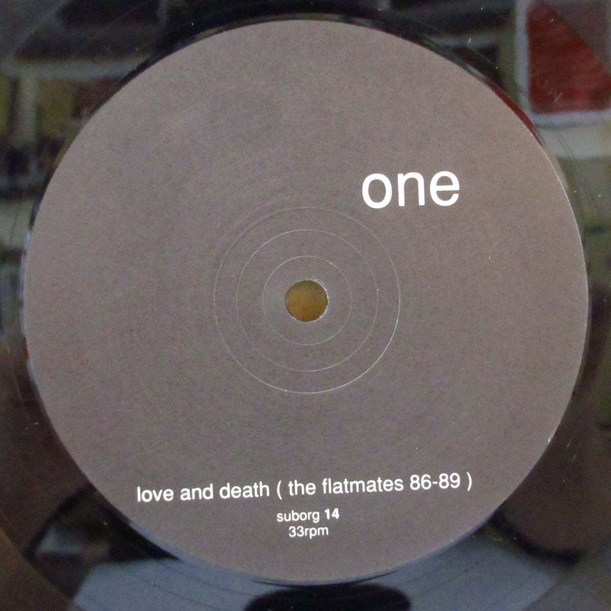 FLATMATES, THE (ザ・フラットメイツ) - Love And Death - The Flatmates 86-89 (UK オリジナル LP) '90年コンピレーション