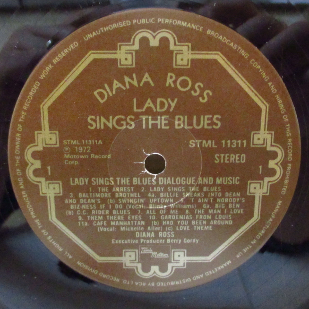 DIANA ROSS (ダイアナ・ロス) - Lady Sings The Blues (UK 70's ステレオLPx2枚組+ブックレット/見開きジャケ) 主演したビリー・ホリデイ伝記映画のサントラ