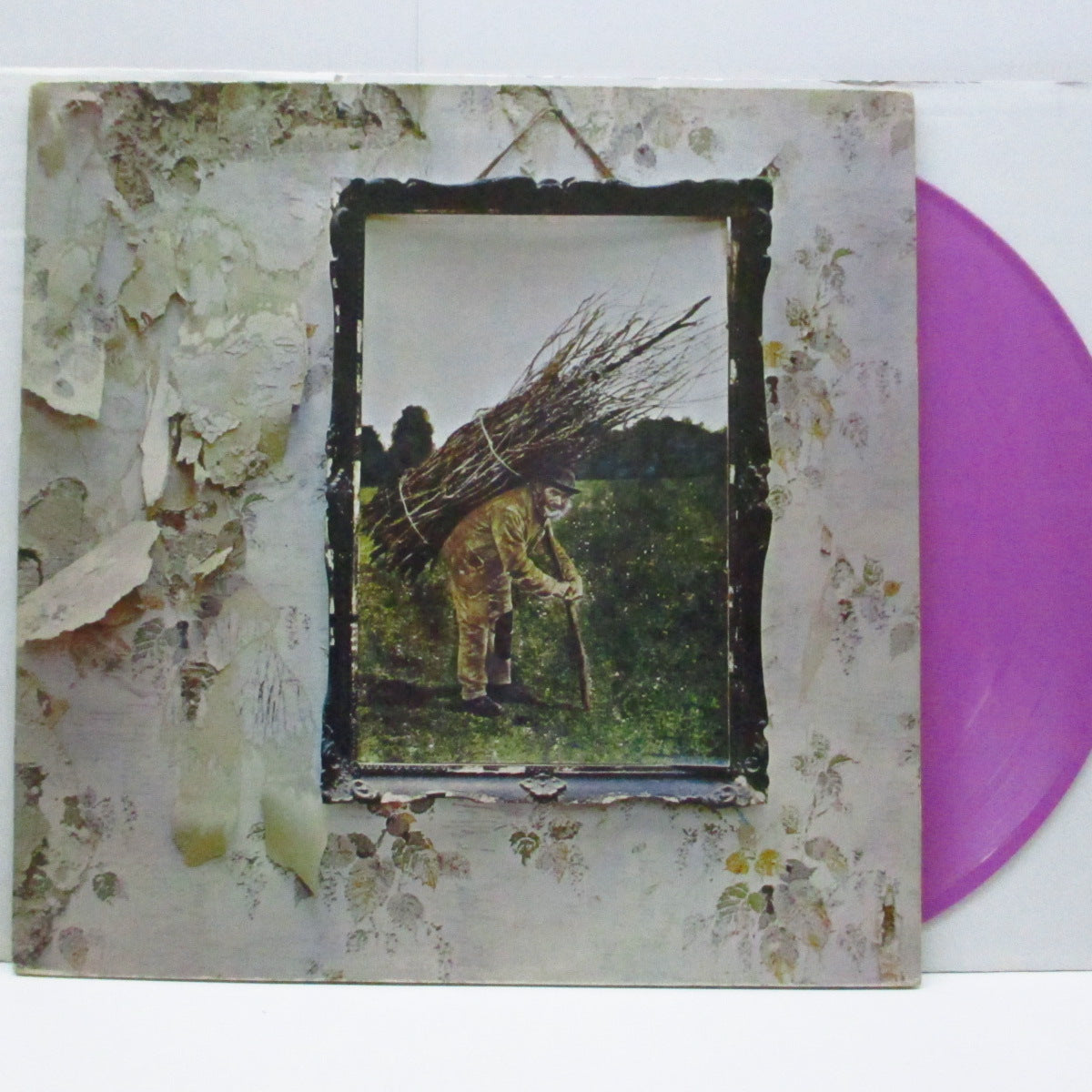 LED ZEPPELIN (レッド・ツェッペリン) - Four Symbols (UK '78 限定再発「パープルヴァイナル」LP+茶色インナー/見開ジャケ)