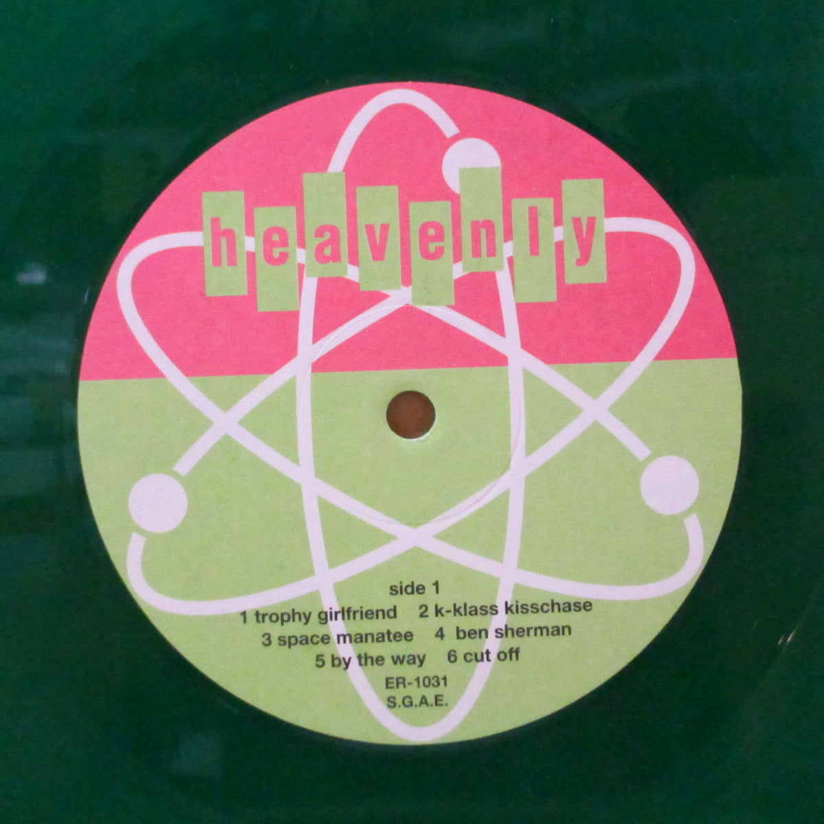 HEAVENLY (ヘヴンリー) - Operation Heavenly (Spain 限定「ライトグリーンヴァイナル」 LP) '96年4th&ラストアルバム