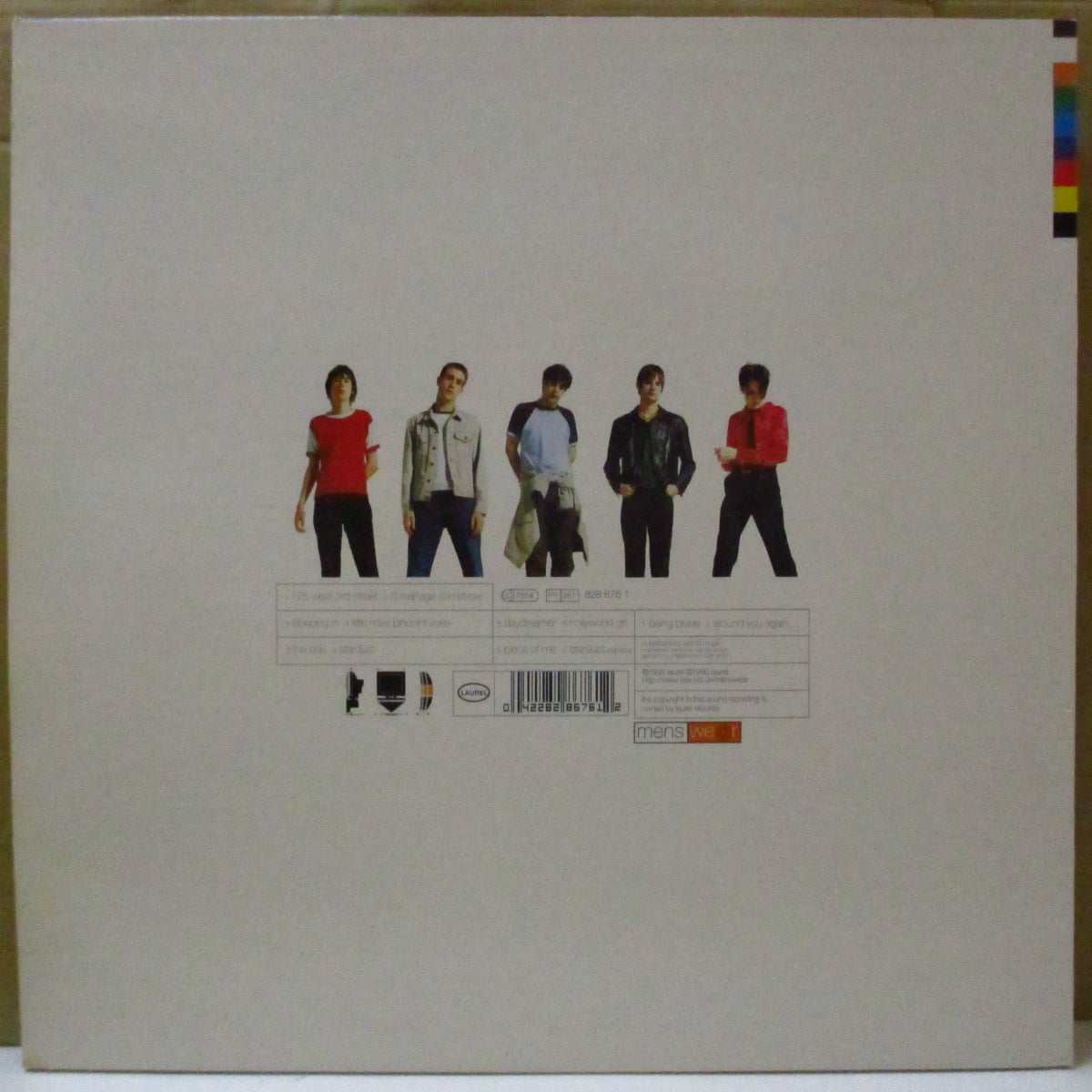 MENSWEAR (メンズウェア) - Nuisance (UK/EU オリジナル LP+インナー) '95年1stアルバム