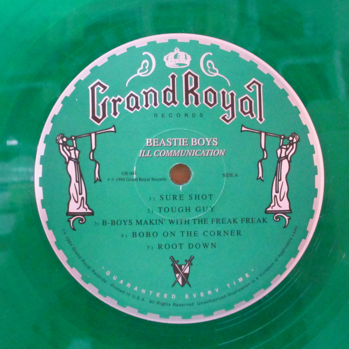 BEASTIE BOYS (ビースティ・ボーイズ) - Ill Communication (US 限定「クリアグリーンヴァイナル」 2xLP/光沢見開きジャケ) '94年4thアルバム