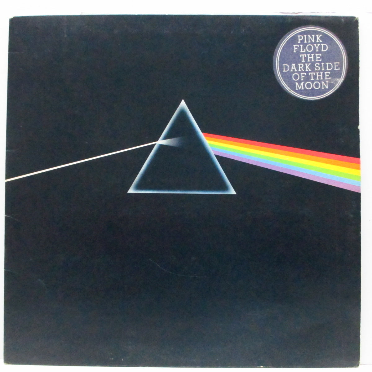 PINK FLOYD (ピンク・フロイド) - Dark Side Of The Moon (UK レイト70's 再発  LP+2xポスター、2xステッカー/ステッカー付見開ジャケ)